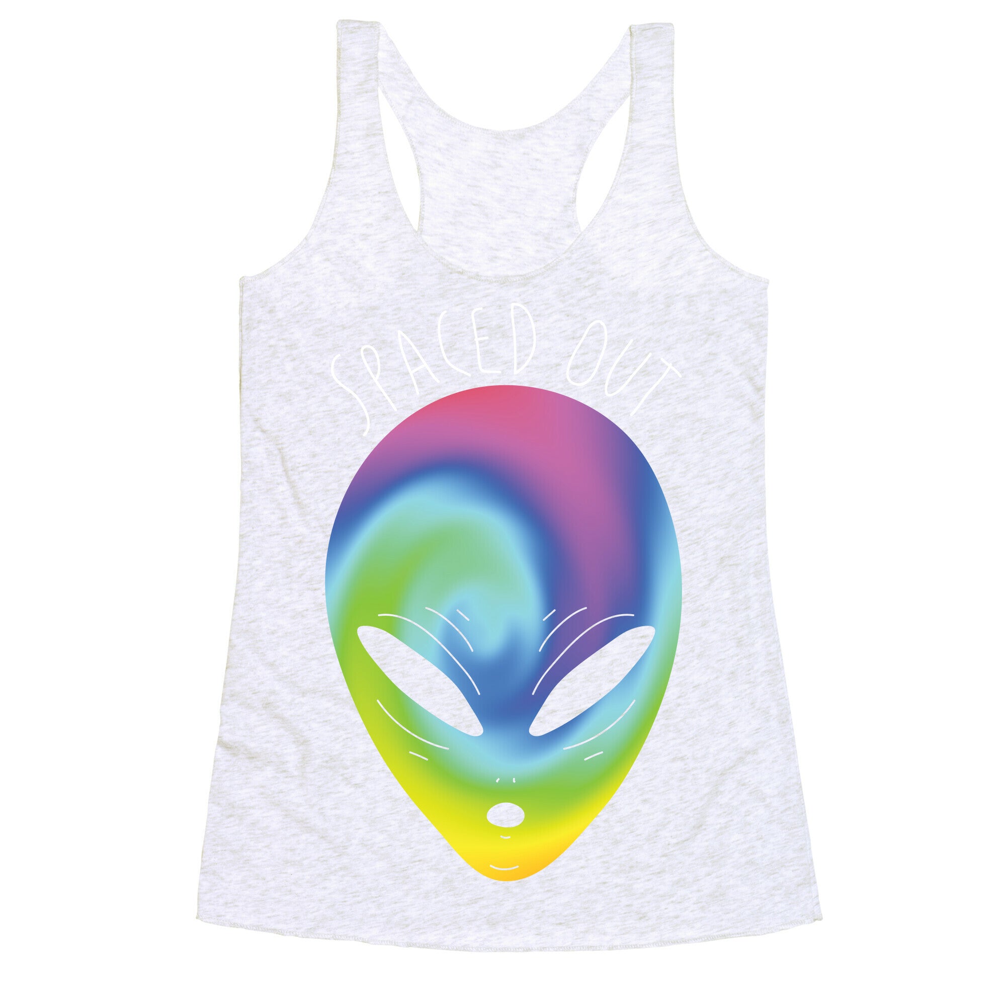 Spaced Out Racerback Tank